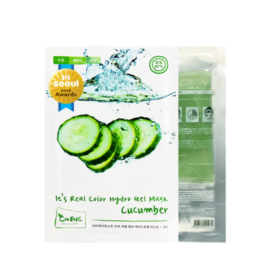 It's real color hydro gel mask-cucumber